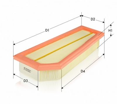 AR3210PM TECNECO FILTERS Воздушный фильтр