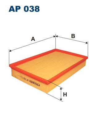AP038 FILTRON Воздушный фильтр