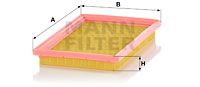 C2742 MANN-FILTER Воздушный фильтр