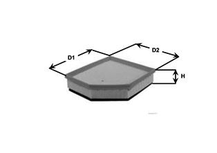 MA3227 CLEAN FILTERS Воздушный фильтр