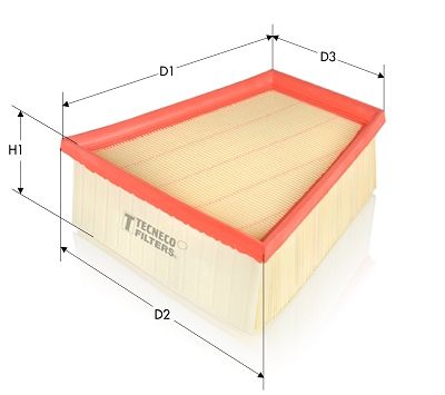 AR1655PM TECNECO FILTERS Воздушный фильтр