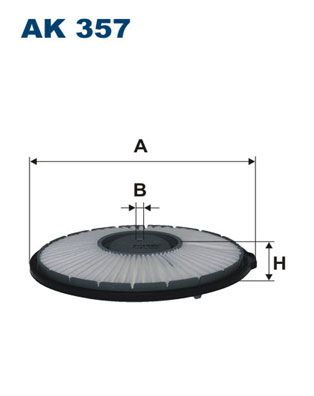 AK357 FILTRON Воздушный фильтр