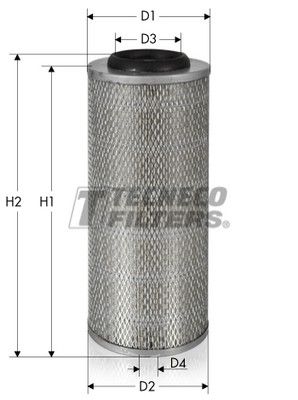 AR553i TECNECO FILTERS Воздушный фильтр