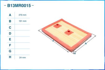 B13MR0015 CWORKS Воздушный фильтр