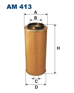 AM413 FILTRON Воздушный фильтр