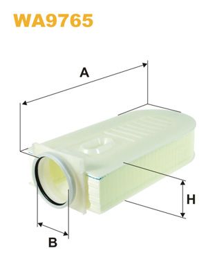 WA9765 WIX FILTERS Воздушный фильтр