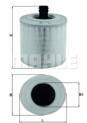 LX301514 KNECHT Воздушный фильтр