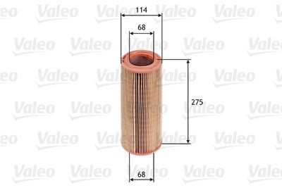 585634 VALEO Воздушный фильтр