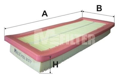 K7051 MFILTER Воздушный фильтр