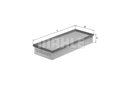 LX521 KNECHT Воздушный фильтр