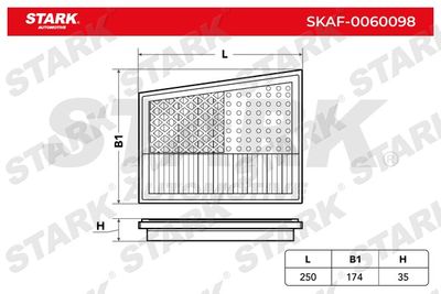 SKAF0060098 Stark Воздушный фильтр