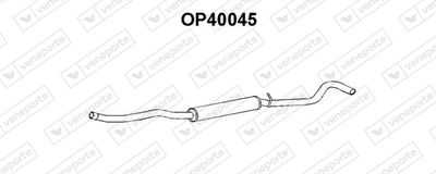  OP40045 VENEPORTE Предглушитель выхлопных газов