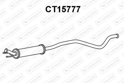  CT15777 VENEPORTE Предглушитель выхлопных газов