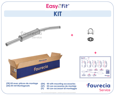  FS63190 Faurecia Предглушитель выхлопных газов