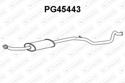  PG45443 VENEPORTE Средний глушитель выхлопных газов