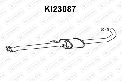  KI23087 VENEPORTE Предглушитель выхлопных газов