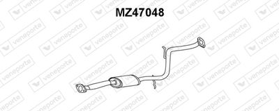  MZ47048 VENEPORTE Предглушитель выхлопных газов