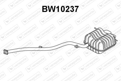  BW10237 VENEPORTE Глушитель выхлопных газов конечный