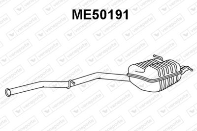  ME50191 VENEPORTE Глушитель выхлопных газов конечный