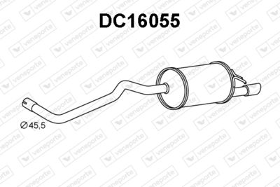  DC16055 VENEPORTE Глушитель выхлопных газов конечный