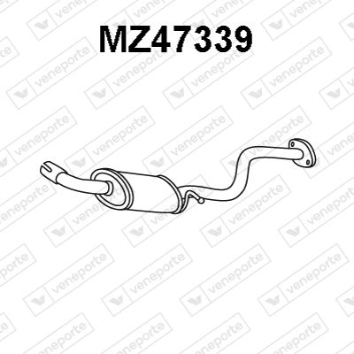  MZ47339 VENEPORTE Предглушитель выхлопных газов