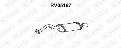  RV05167 VENEPORTE Глушитель выхлопных газов конечный