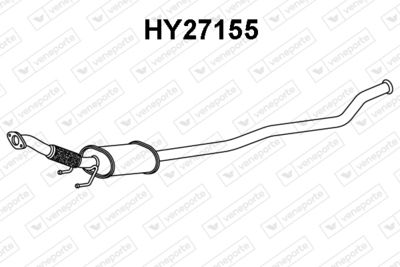  HY27155 VENEPORTE Предглушитель выхлопных газов