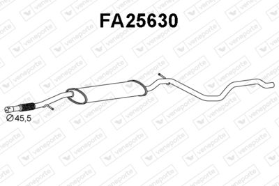  FA25630 VENEPORTE Предглушитель выхлопных газов