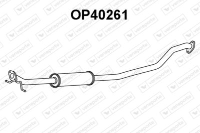  OP40261 VENEPORTE Предглушитель выхлопных газов