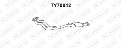  TY70042 VENEPORTE Предглушитель выхлопных газов