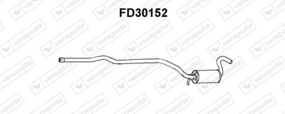  FD30152 VENEPORTE Предглушитель выхлопных газов