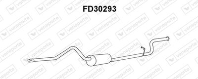  FD30293 VENEPORTE Глушитель выхлопных газов конечный