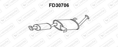  FD30706 VENEPORTE Предглушитель выхлопных газов