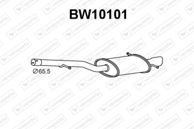  BW10101 VENEPORTE Глушитель выхлопных газов конечный