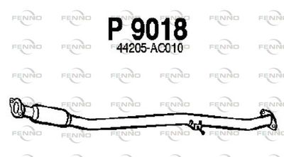  P9018 FENNO Средний глушитель выхлопных газов