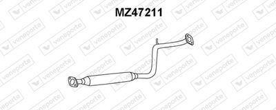  MZ47211 VENEPORTE Предглушитель выхлопных газов