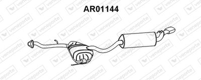  AR01144 VENEPORTE Глушитель выхлопных газов конечный