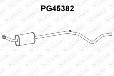  PG45382 VENEPORTE Средний глушитель выхлопных газов