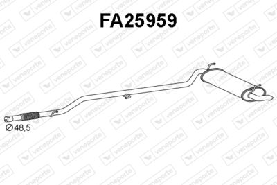  FA25959 VENEPORTE Глушитель выхлопных газов конечный