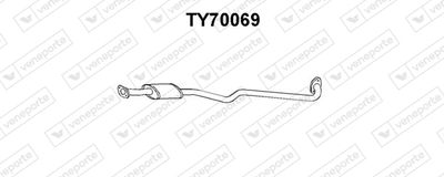  TY70069 VENEPORTE Предглушитель выхлопных газов