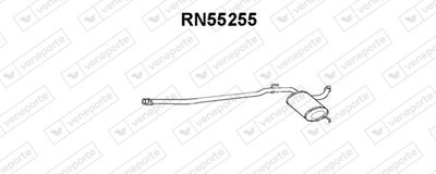  RN55255 VENEPORTE Предглушитель выхлопных газов