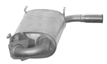  468807 IMASAF Глушитель выхлопных газов конечный