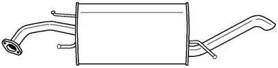  73618 SIGAM Глушитель выхлопных газов конечный