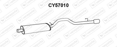  CY57010 VENEPORTE Глушитель выхлопных газов конечный