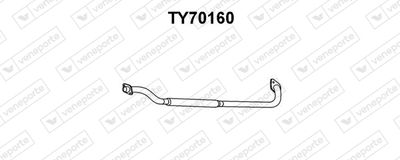  TY70160 VENEPORTE Предглушитель выхлопных газов