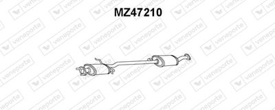  MZ47210 VENEPORTE Предглушитель выхлопных газов