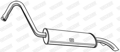  06411 WALKER Глушитель выхлопных газов конечный