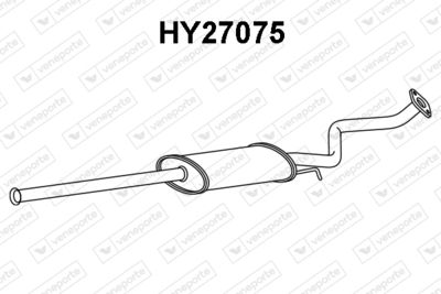  HY27075 VENEPORTE Предглушитель выхлопных газов