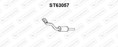  ST63057 VENEPORTE Предглушитель выхлопных газов