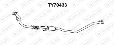  TY70433 VENEPORTE Предглушитель выхлопных газов